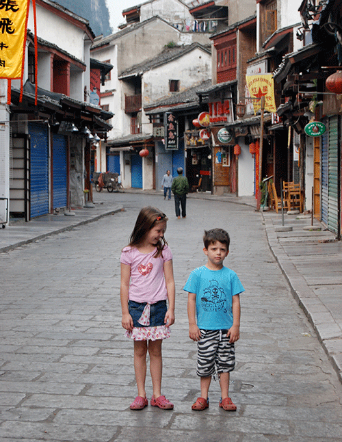 aussie kids in china
